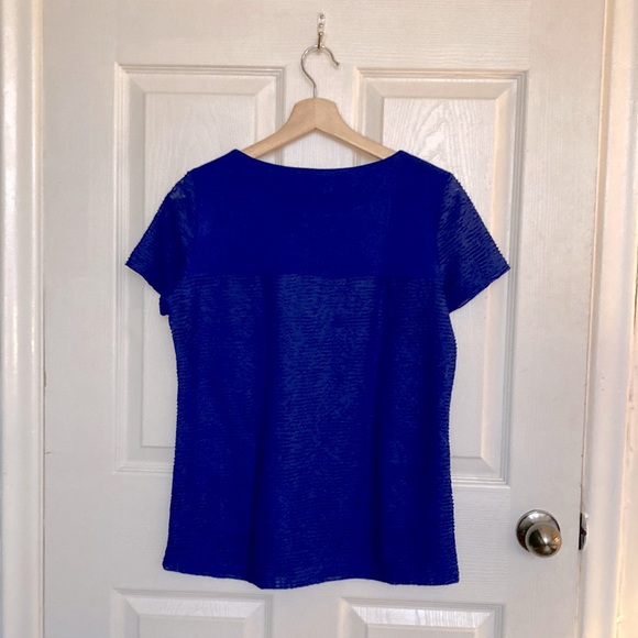 BNWT Calvin Klein cobalt blue top - Picture 3 of 6